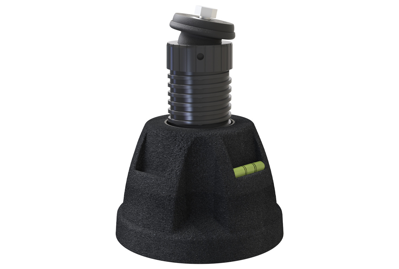 ZEUS HIGH ARTICULATED anti-vibration foot in vulcanised