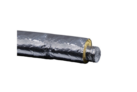  EN 13501-1 thermal flexible ducted pipe - double-walled armoured aluminium phonic
